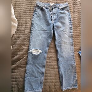 Agolde Denim Jeans in Light Blue